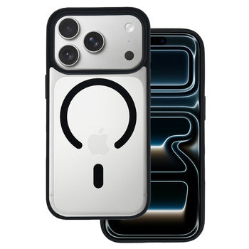 Ümbris Acrylic Color MagSafe iPhone 17 Pro (must)