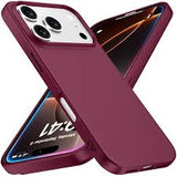 Silikoon X-Level Guardian Apple iPhone 17 Pro (viinamari)