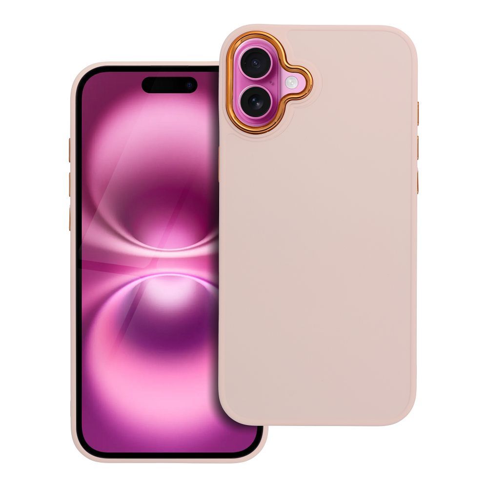 FRAME Ümbris iPhone 16 Plus (roosa)