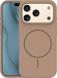 Ümbris Silicone Thin Mag Apple iPhone 17 Pro (pruun)