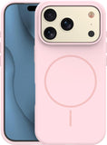 Ümbris Silicone Thin Mag Apple iPhone 17 Pro (heleroosa)