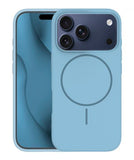 Ümbris Silicone Thin Mag Apple iPhone 17 Pro Max (helesinine)