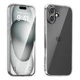 Silikoon X-Level Antislip iPhone 16 Plus (läbipaistev)