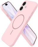Ümbris Silicone Thin Mag Apple iPhone 17 (heleroosa)