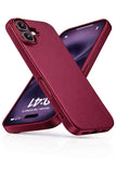 Silikoon X-Level Guardian iPhone 17 (viinamari)