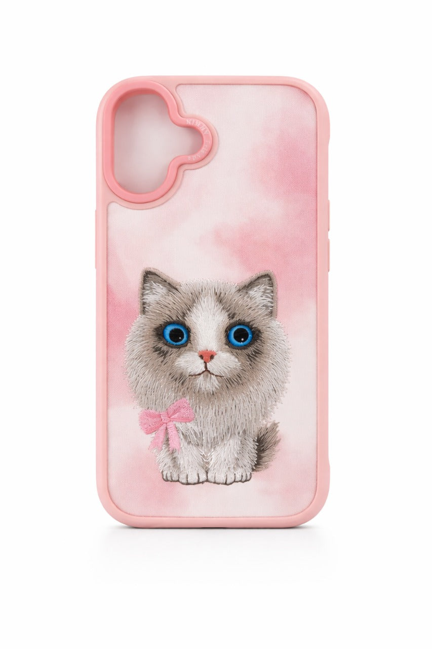 Ümbris Nimmy Fashion Cat iPhone 17 (roosa)