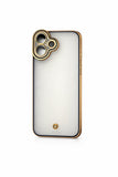 Silikoon Silky Gold Iphone 17 ( läbipaetev / sinine / kollane )