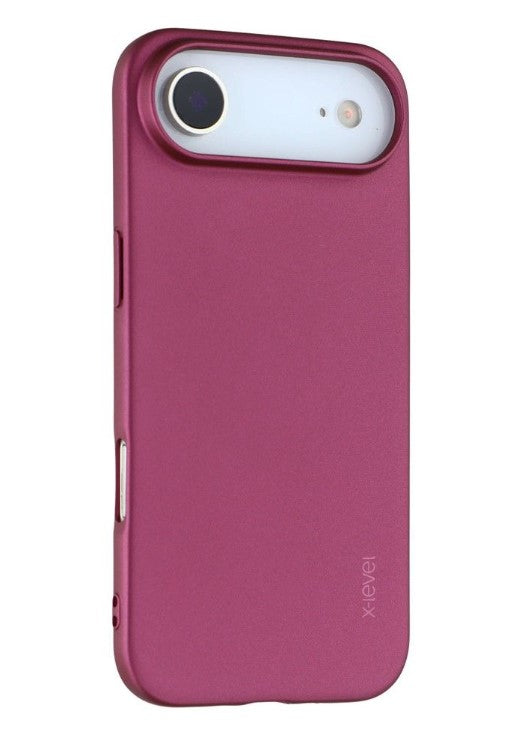 Silikoon X-Level Guardian iPhone Air (viinamari)