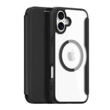 Ümbris kaanega Dux Ducis Skin X Pro iPhone 16 (must)