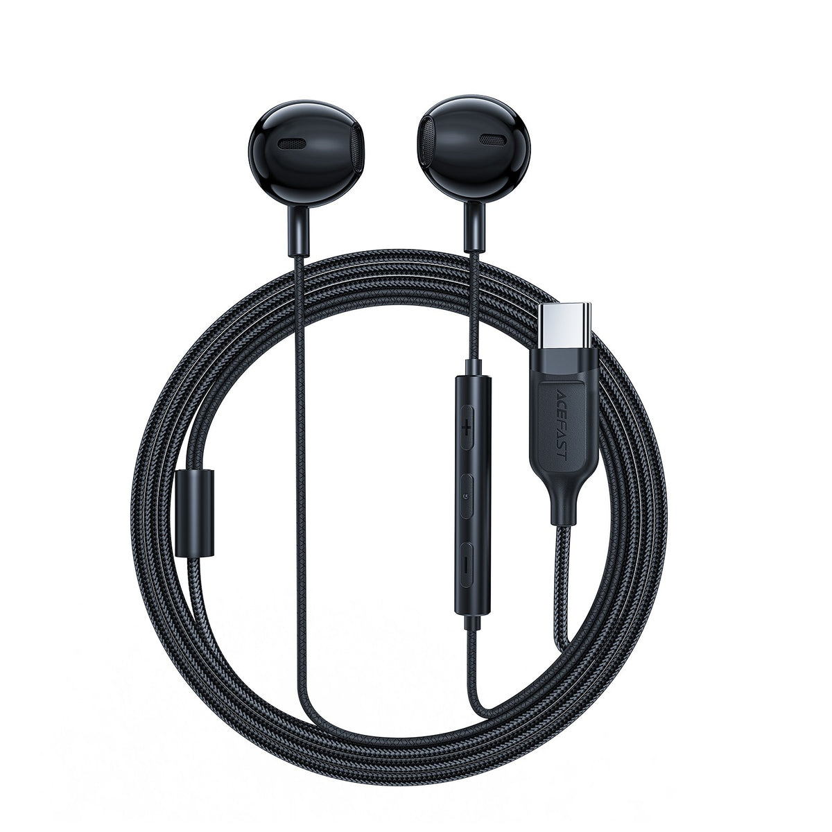Kõrvaklapid Acefast L2 USB-C (must)