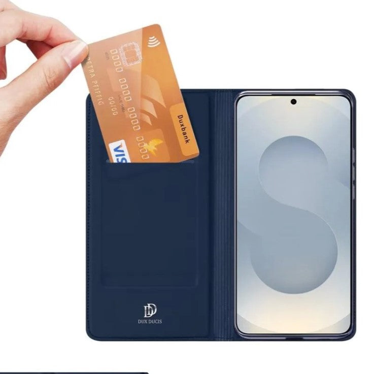 Ümbris kaanega Dux Ducis Skin Pro Samsung S26 (tumesinine)