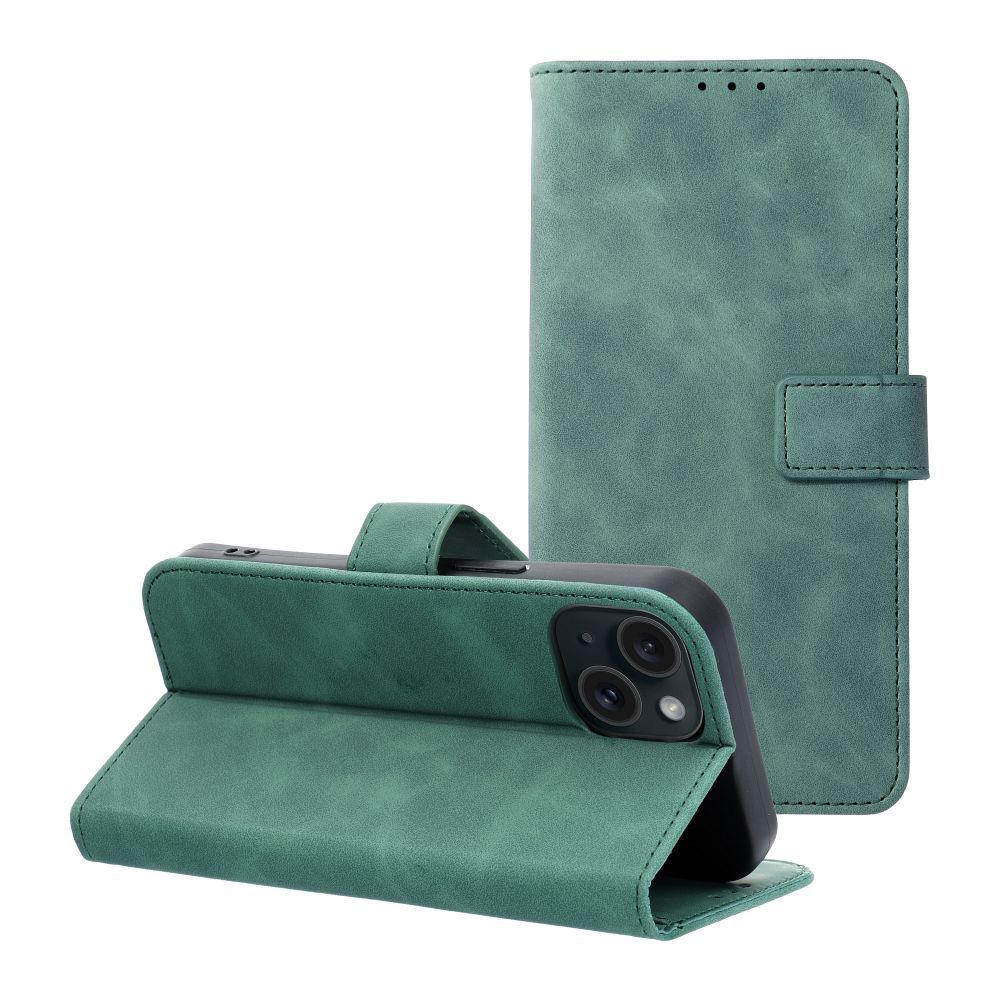 Ümbris kaanega TENDER Book Samsung Galaxy A22 4G (roheline)