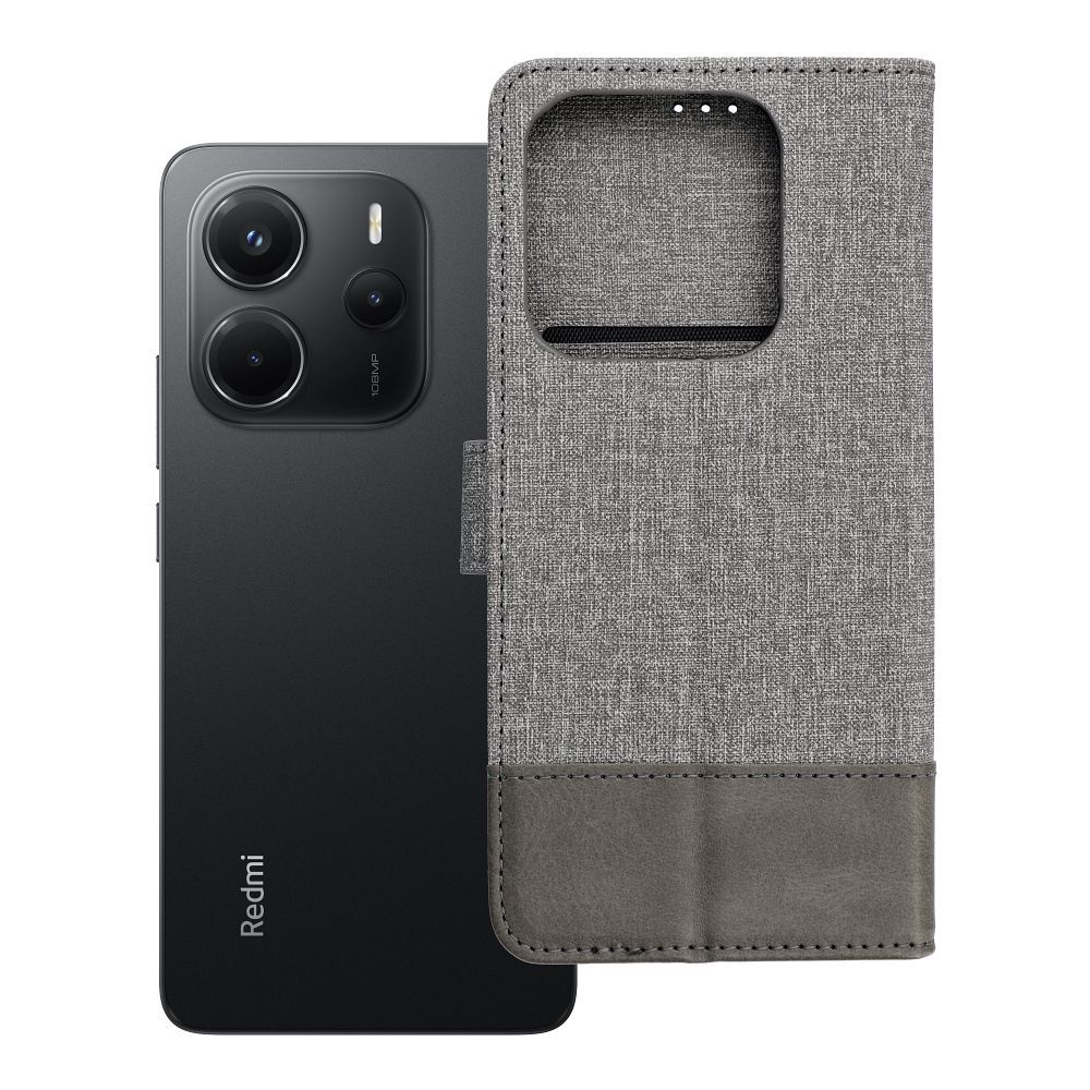 Ümbris kaanega GOMMA Book Xiaomi Redmi Note 14 5G (must/hall)