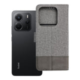Ümbris kaanega GOMMA Book Xiaomi Redmi Note 14 5G (must/hall)