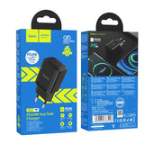 Laadija Hoco N27 Smart Charge PD20W (must) — SkyMobile e-pood