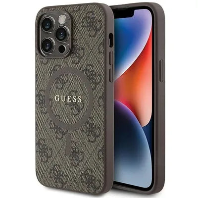 Guess MagSafe Ümbris GUHMP13LG4GFRW iPhone 13 Pro (pruun)