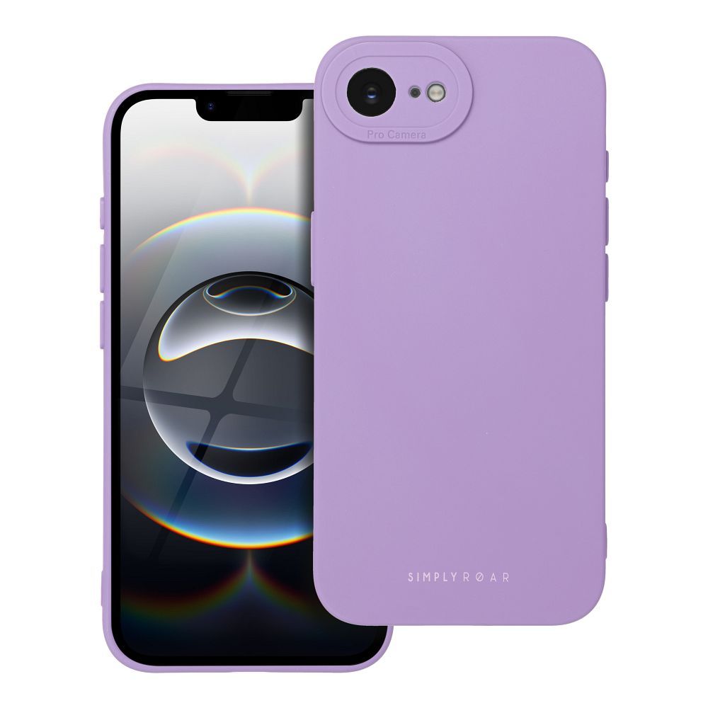 Silikoon Roar Luna Case iPhone 16e / 17e (lilla)