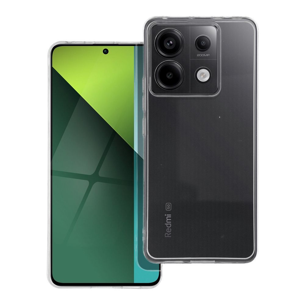 Silikoon Clear Case 2 mm Xiaomi Redmi Note 13 Pro 5G (läbipaistev)