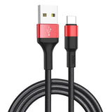 USB juhe Hoco X26 Type-C (1m / punane)