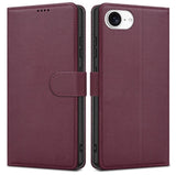 Ümbris kaanega Fancy Wallet Samsung S26 (viinamari)