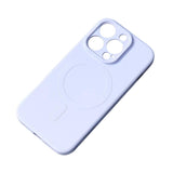 Ūmbris Silicone MagSafe iPhone 15 Pro (beež)