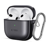 Kaitseümbris Tech-Protect Slim Hook Apple Airpods 4 (must)