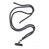 Telefoni kaelapael / õlapael SWING, 8mm (must)