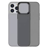 Ümbris Baseus Simple Series Case iPhone 13 Pro Max (läbipaistev / must)