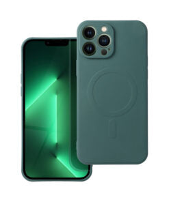 Ümbris Silicone Mag Cover iPhone 13 Pro Max (roheline)