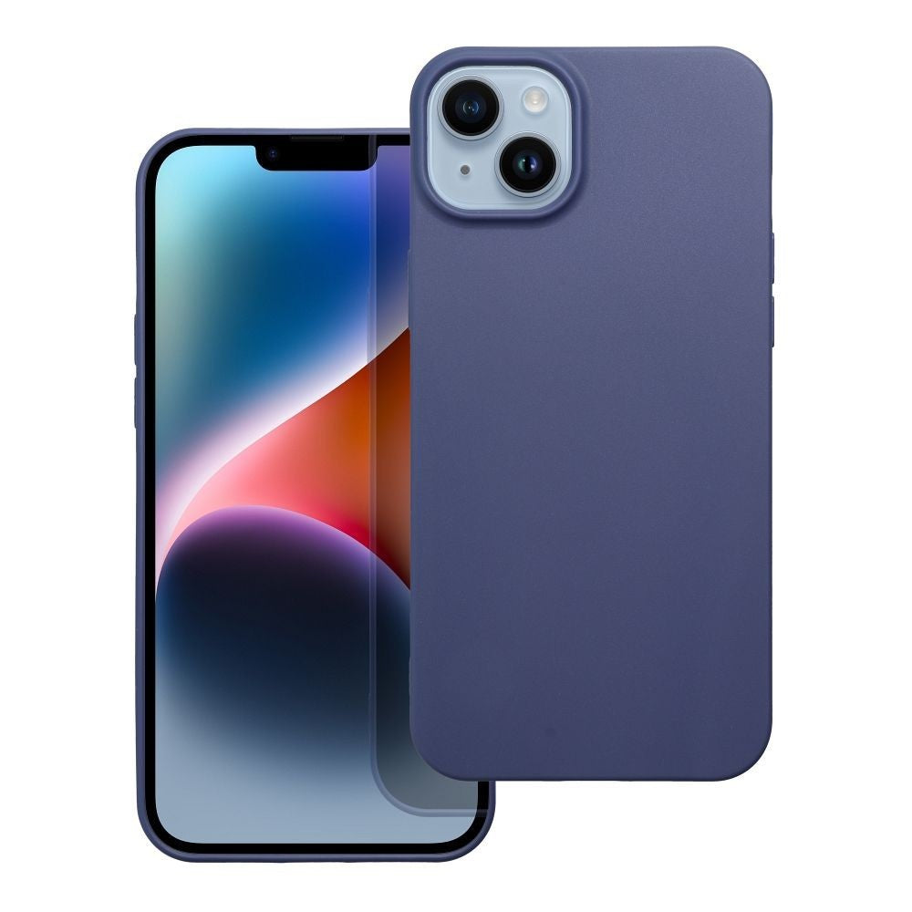 Silikoon Case Apple iPhone 14 Plus (tumesinine)