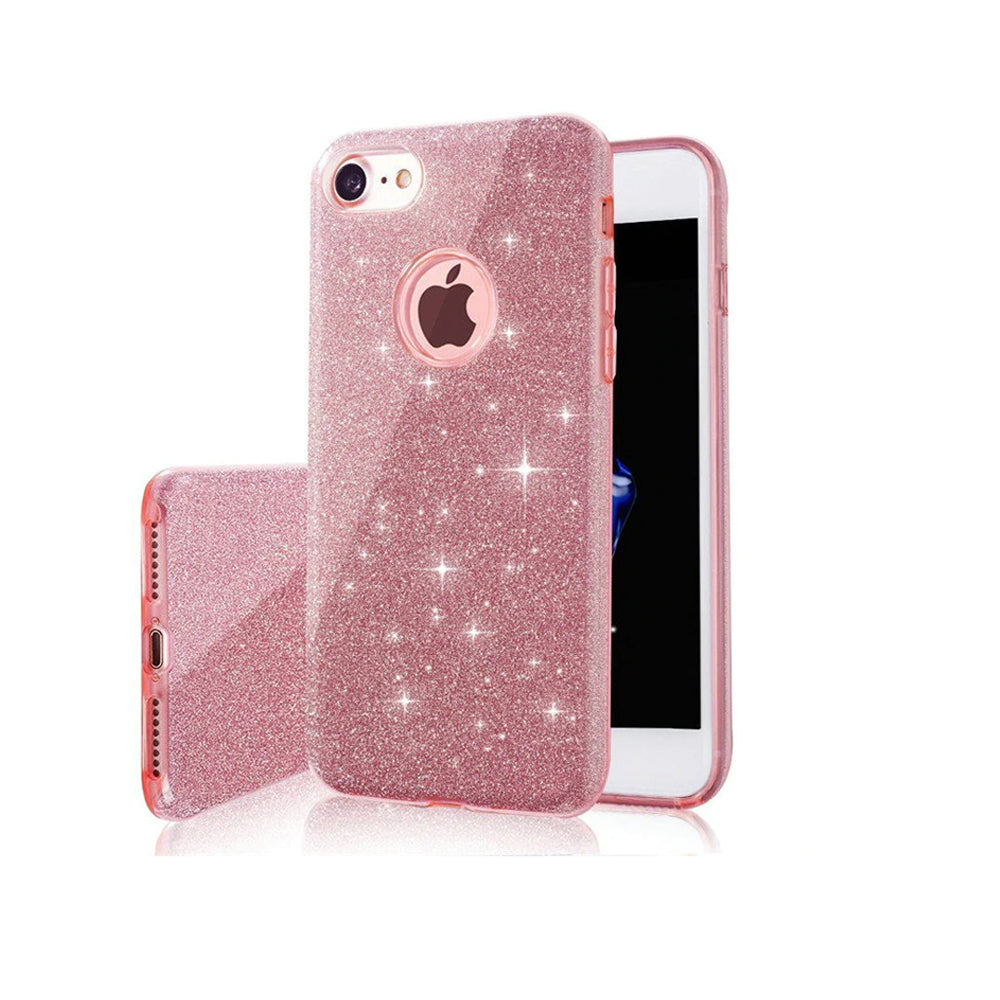 Ümbris Glitter 3in1 iPhone 14 Pro Max (roosa)
