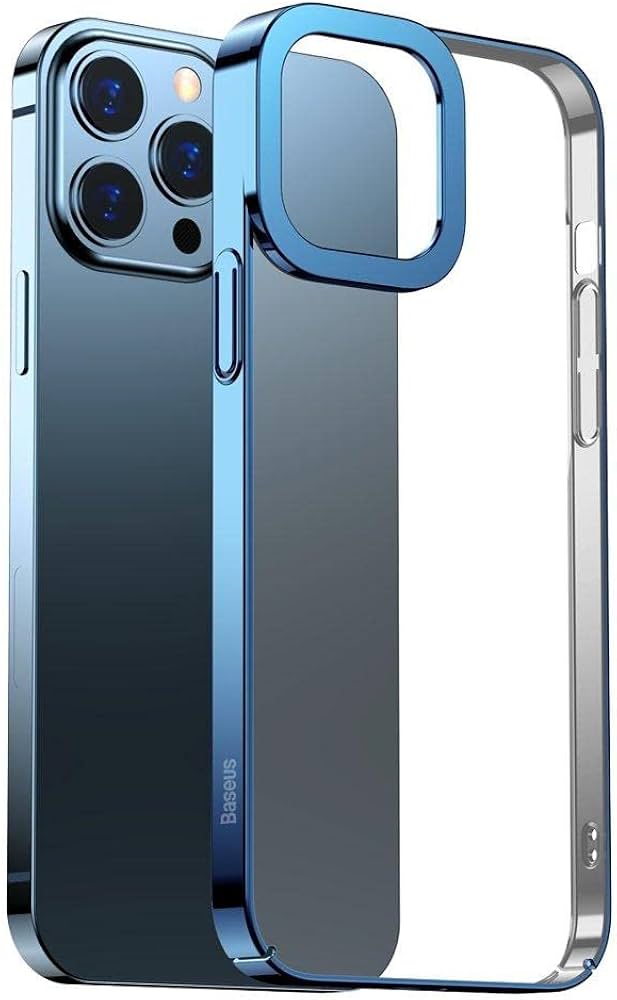 Ümbris Baseus Glitter Case Apple iPhone 12 / 12 Pro (sinine)