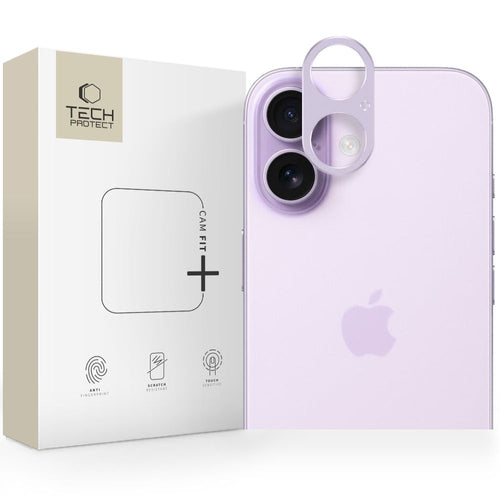 Kaameraäärise kaitse Camalloy tagakaamerale iPhone 17 (lilla)