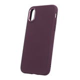 Ümbris Satin iPhone X/XS (viinamari)