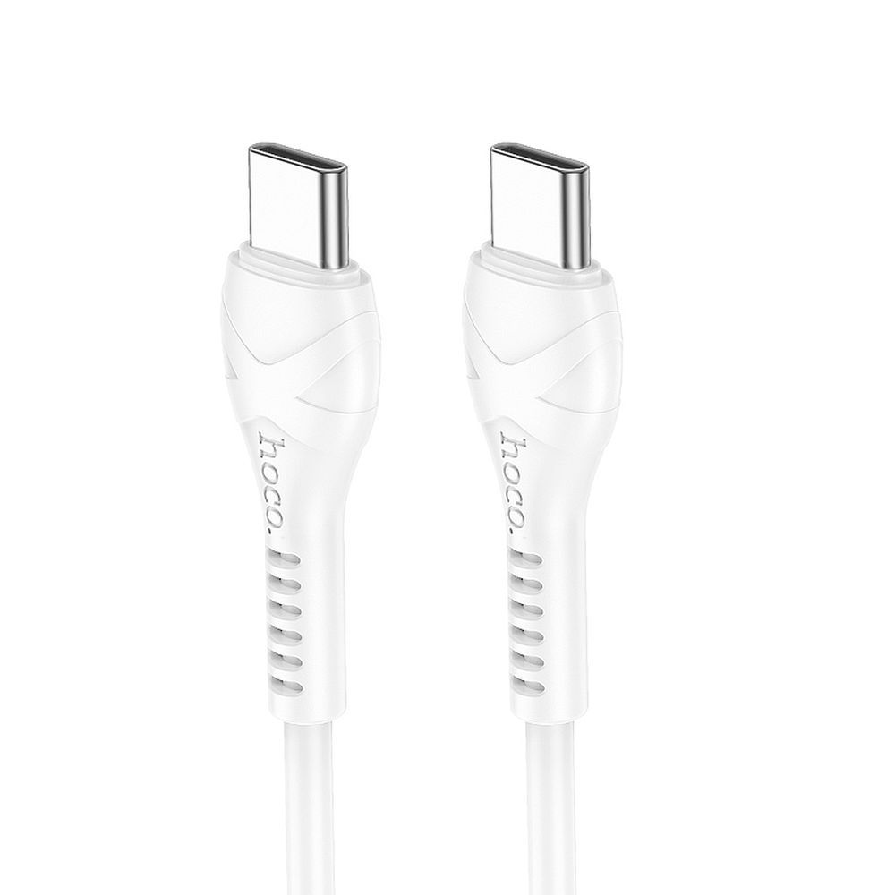 Juhe Hoco X37 60W USB-C to USB-C (1m / valge)
