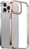 Ümbris Baseus Protective Case iPhone 13 (läbipaistev/roosa)
