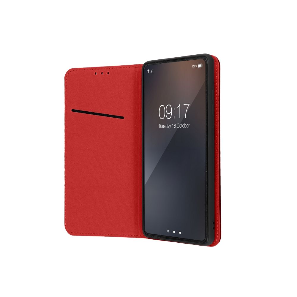 Ümbris kaanega Smart Pro nahast Samsung S22 Ultra (punane)