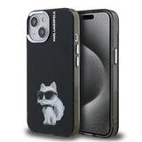 Karl Lagerfeld Ümbris IML Aquarelle Choupette iPhone 15 (must)