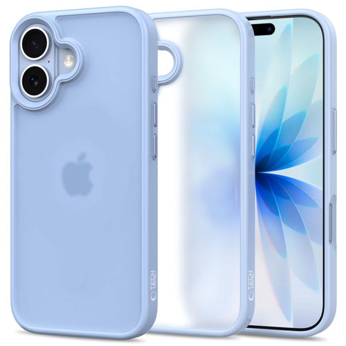 Ümbris Tech-Protect MagMat iPhone 17 (läbipaistev\sinine)