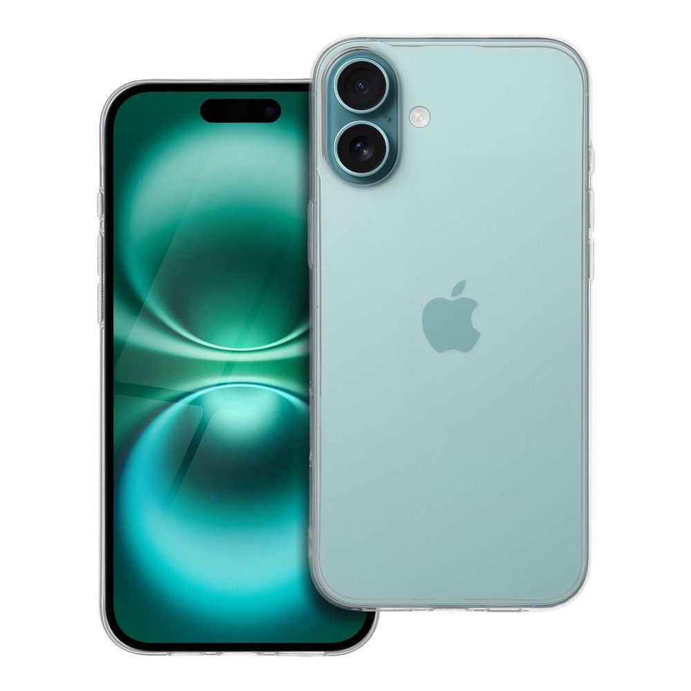 Silikoon Slim 2mm Iphone 16 Plus (läbipaistev)