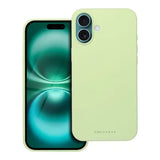 Silicone Mag ümbris iPhone 16 Plus (roheline)