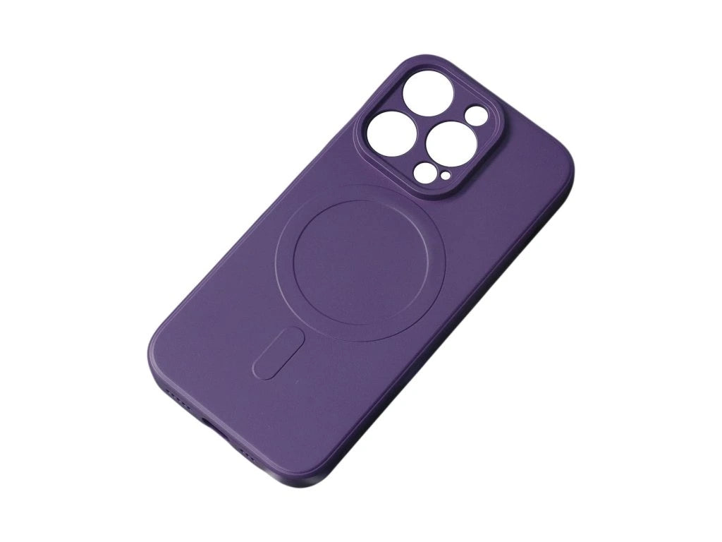 Ümbris Silicone Mag Cover iPhone 13 Pro (tumelilla)