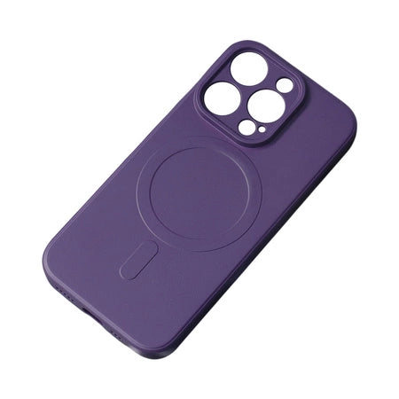 Silikoon Mag Cover iPhone 13 (lilla)