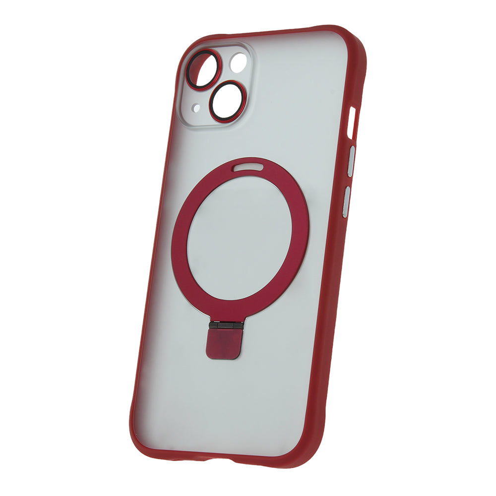 Ümbris Mag Ring Apple iPhone 13 (punane)