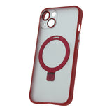 Ümbris Mag Ring Apple iPhone 12 (punane)