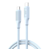 Juhe XO NB-Q265B PD60W USB-C to USB-C 1m (helesinine)