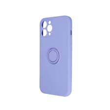 Silikoon ümbris sõrme hoidikuga iPhone 11 (lilla)
