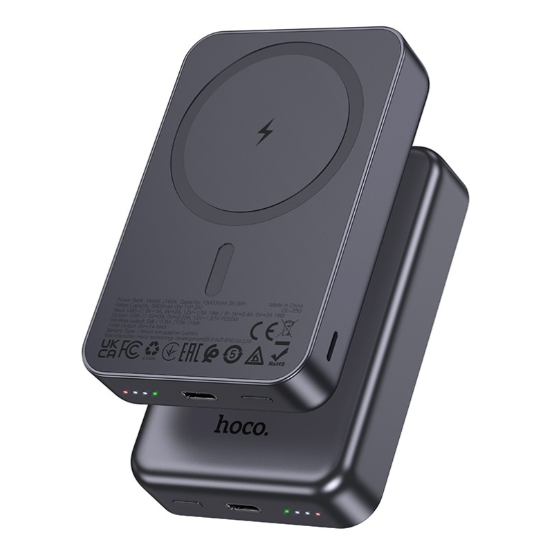 Akupank Hoco J160A PD20W MagSafe 10000mAh (must)
