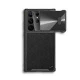 Ümbris Nillkin Camshield Leather Samsung S22 Ultra (must)