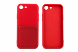 Silikoon CARD Case iPhone 7 / 8 / SE 2020 / SE 2022 (punane)